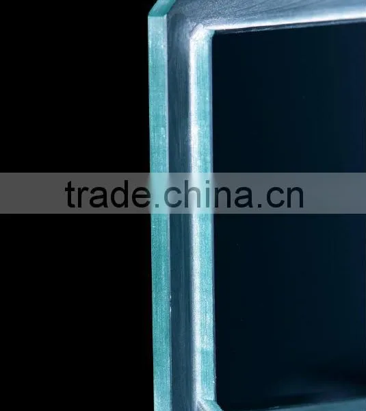 2-19mm Thickness Round/stepped/square Tempered/toughened Lamp Shade Glass for Lighting photo-3