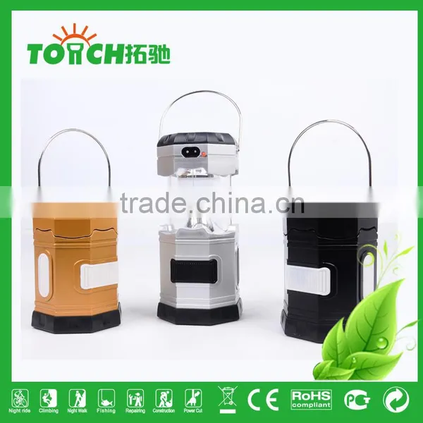 Solar Camping Light 4 Colors Gold Silver Green Black Wholesale Lantern Lamp AAA Battery Searching Tent Lamps photo-4