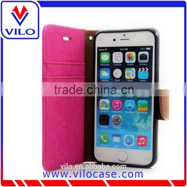 Couple Color Leather Wallet Case With Stand for IPhone 6s photo-6