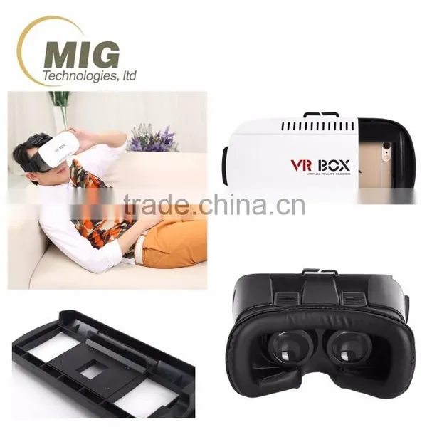New Product Hand Free 3D Film Box Magical vr Box Glass 3d TV / Games Case for All Mobile Phone Ios and Android photo-5