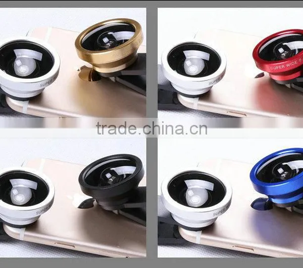 Wholesale Universal Clip-on 0.4x Super Wide Angle Phone Lens for IPhone Ipad Samsung Mobile Phone Camera Lens photo-5