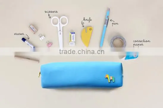 Korea Style Little Horse Decoration Pencil Case , Pencil Bag China Suppliers photo-5