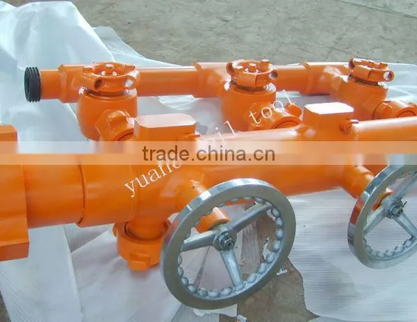 API Standard Well Head Equipment Double Plug Cement Head photo-2