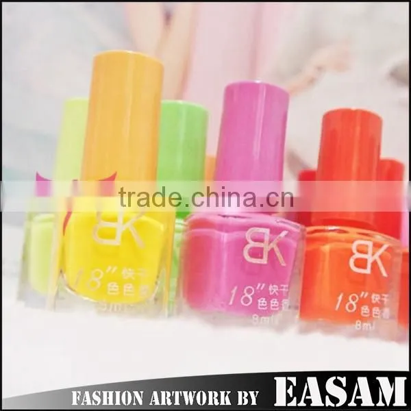 Cheap Wholesale BK 8ml Nail Polish for Nail Art photo-2