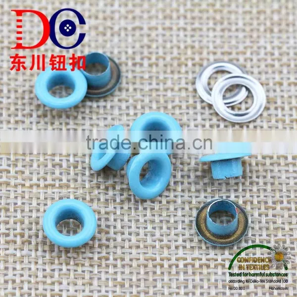 Colored Color and Nickel-Free Feature Brass Metal Shoe Eyelets photo-2