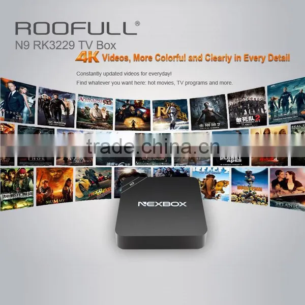 2016 New Roofull NEX BOX R9 Product Remix PC RK 3229 tv Box photo-5