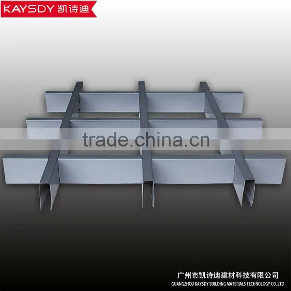 Modern Constuction Materials Open Metal Grid Aluminum Suspended Ceiling photo-3