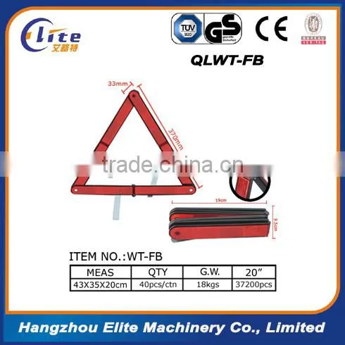 Traffic emergency triangle Warning triangle