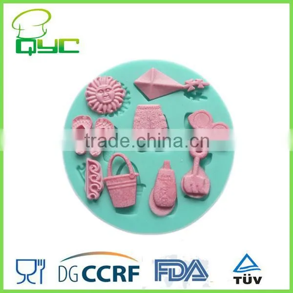 Snowman Non-stick Silicone Fondant Icing Mould photo-3