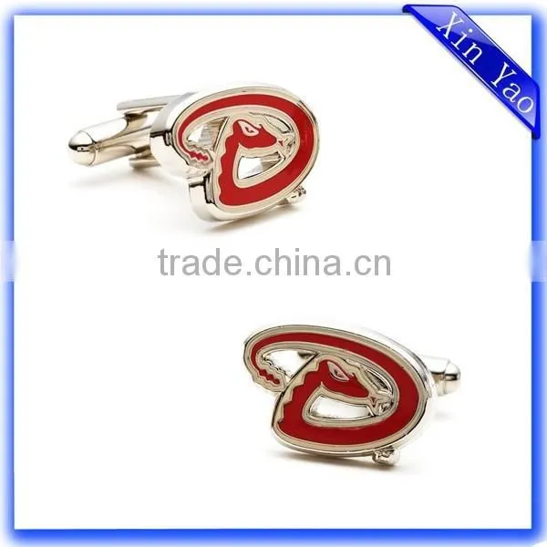 Specialized Nickel Plating Embossed Logo Copper Cuffinks