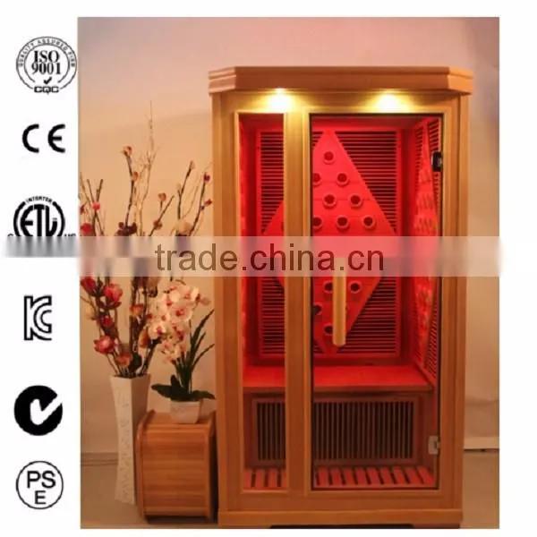 Wooden Mini Portable Far Infrared Russian Sauna Room Gym Equipment Best Selling Products photo-5