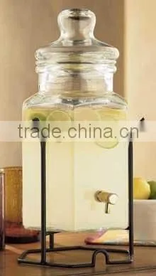 Glass Beverage Dispenser