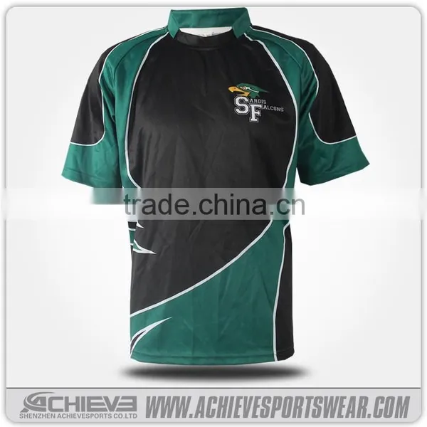 Sublimation Rugby Uniform,wholesale Rugby Jersey Manufactur in Thailand photo-4