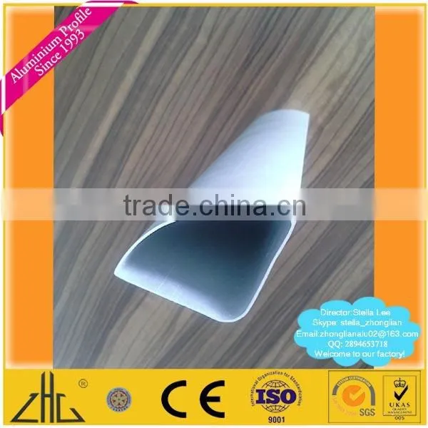Wow! Aluminium Profile for Scaffold, Sectional Door,showercase,school Boards/polishing Aluminium Profile for Sliding Shower Door photo-5