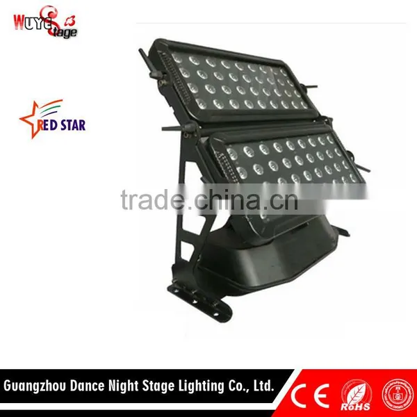 72pcs Full Color LED Spot Light Outdoor Wall Lamps LCD Digital Display Stage Lighting photo-2