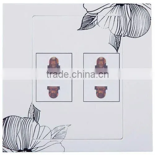 Four Pin Mulit Socket Flower Wall Switch