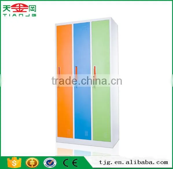 TJG-MC8531 Taiwan Wholesale Price Double Door Powder Coated Steel Closet Lockers photo-2