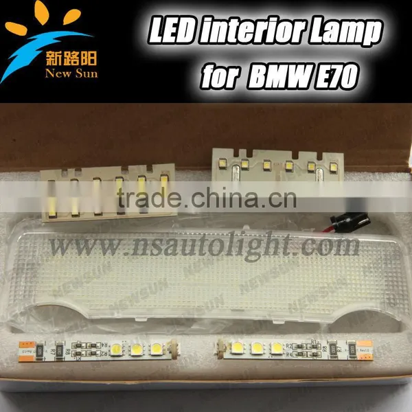 E70 LED Interior Vanity Mirror LED Dome/Roof Lamps for BMW 7000K xenon white led dome lights
