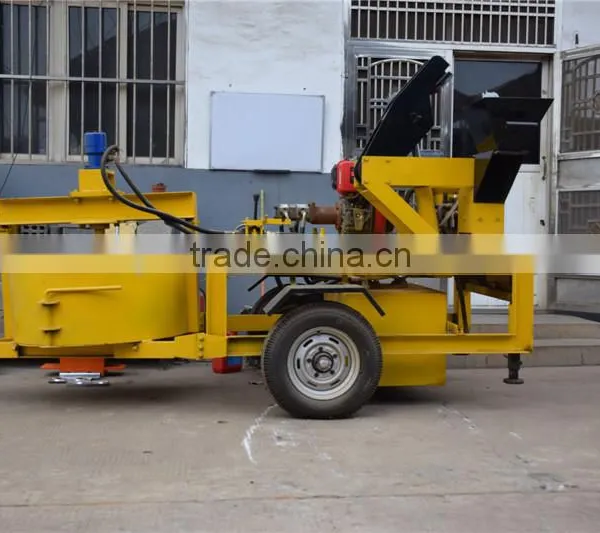 M7MI Interlocking Earth Block Making Machine/diesel Movable Clay Brick Machine photo-2