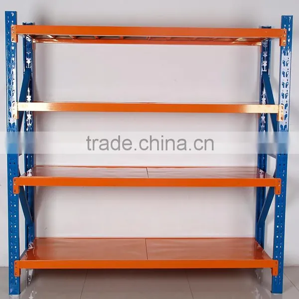 Orange Beam Racks Manufacturers Steel Plate Storage Racking System photo-3