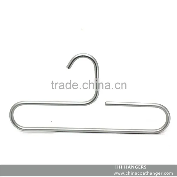 8mm Diameter Aluminium Fashion Metal Wire Coat Hangers photo-4