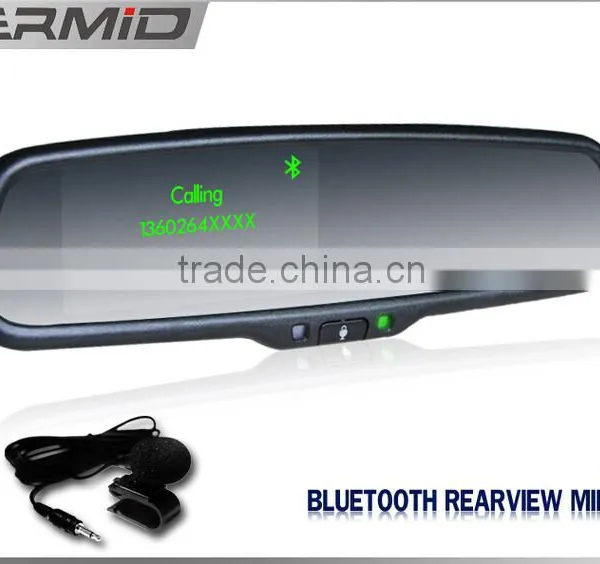 Universal Bluetooth Rearview Mirror Handsfree Car Kit TFT LCD Display Monitor for Backup Camera photo-5