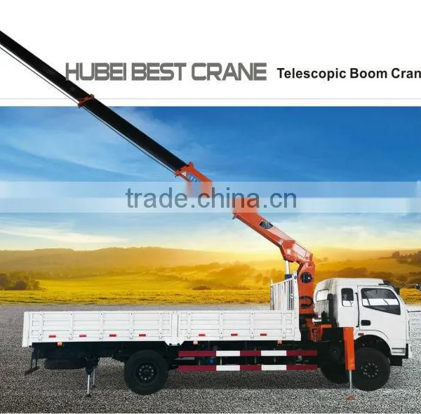 18 Ton Truck Mounted Crane SQ18S5 on Sale 450 Kn.m at 2.5 m Crane Truck High Quality Truck Crane photo-5
