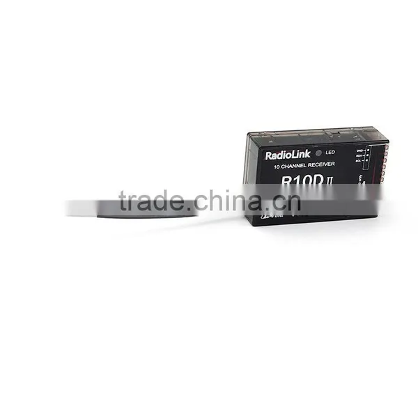 RadioLink R10DII 2.4G 10CH DSSS Receiver for AT10S Transmitter RC Drone photo-3
