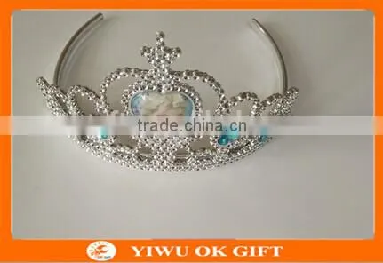 Princess Elsa Anna Hair Accessories Queen Crown&Long Braid With Magic Wand For Sale photo-4