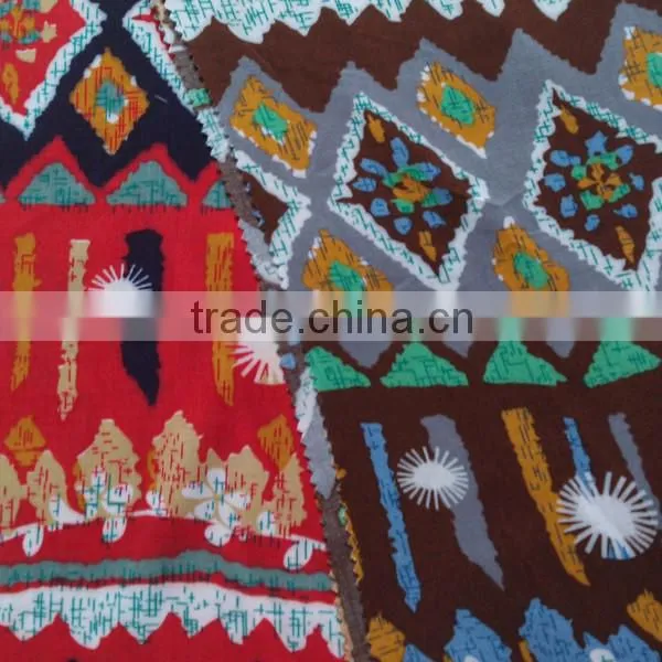 100% Woven Printed Rayon Fabric photo-2