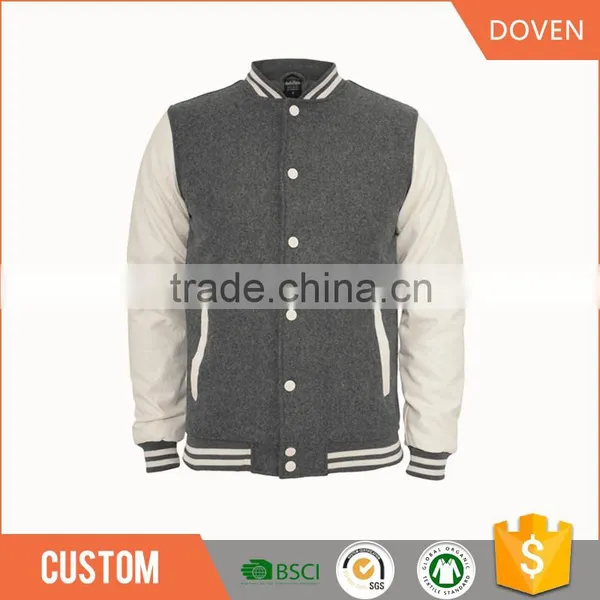 Breathable and Comfortable OEM Cotton Jacket Baseball Jacket photo-4