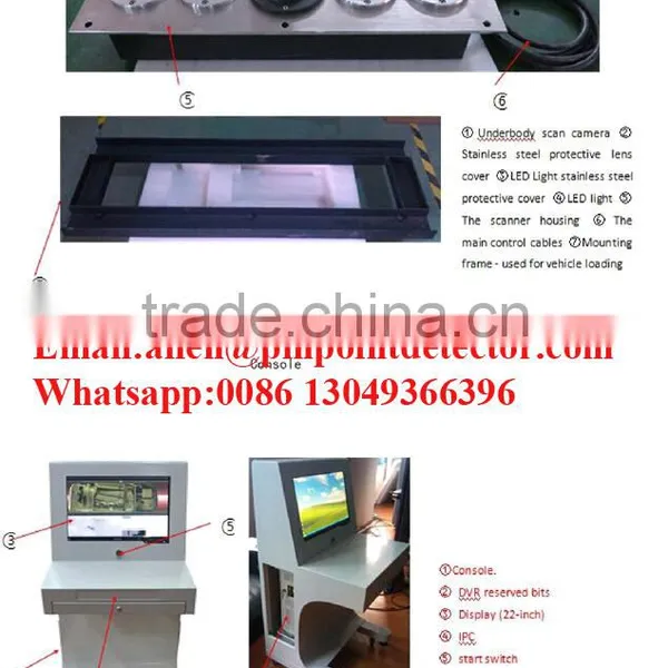 Pinpoint Factory Security Manufacturer Uvss Under Vehicle Surveillance System Min. Order: 1 Set photo-5