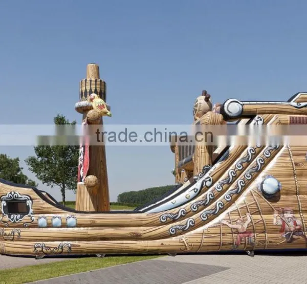 Inflatable Dry Slide 4 Fun, Full Printing Big Inflatable Slides photo-2