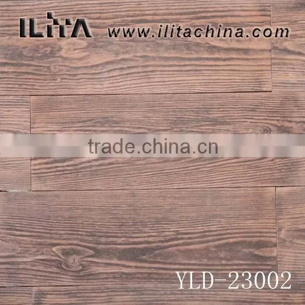 Yellow Artificial Wooden Stone Wall Decorative Stone photo-4