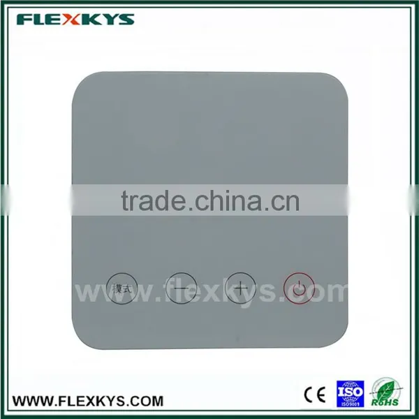 Custom Prototype 3M Adhesive Embeded Pillow Embossed Membrane Label photo-4