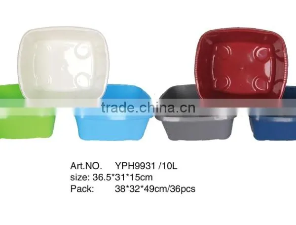 Plastic Tub ,square pp Basin,plastic Washing Basin With Pouring Spout,rectangular Tub photo-3