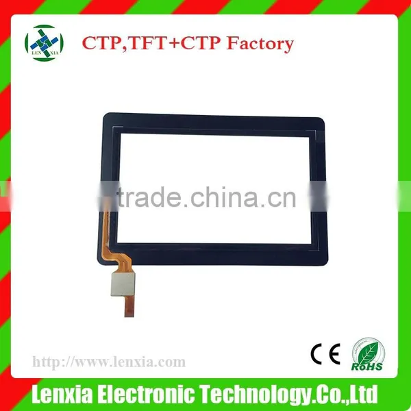 Standard or Custom 1.4'', 1.77'', 2'', 2.8'' ,3.5'', 4.3'', 5'', 7'', 10.1'' Capacitive Touch Screen Panel photo-2