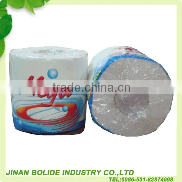 120g per Roll Silk Soft China Recycled Pulp Toilet Tissue