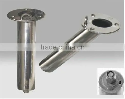 230mm Length Tube Mirror Polish High Quality Stainless Steel Rod Holder photo-4