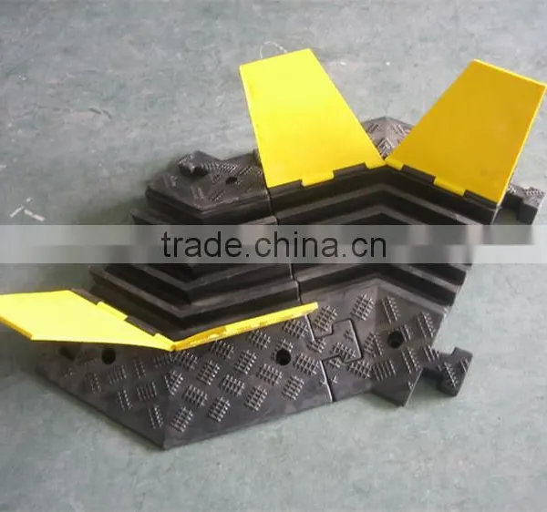 Plastic Ramps Car Garage Wheel Stop Rubber Bump Stop Manufacturer photo-2