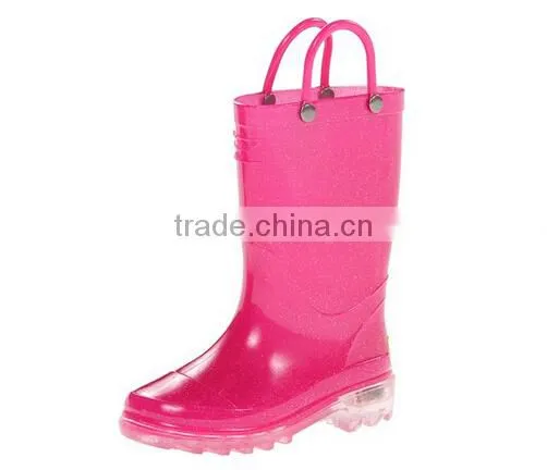 Kids Light-Up Solid Rain Boot photo-4