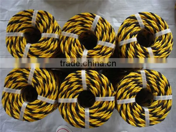 4mm-32mm PE Twisted 3 Strand pp Rope for Decoration photo-3