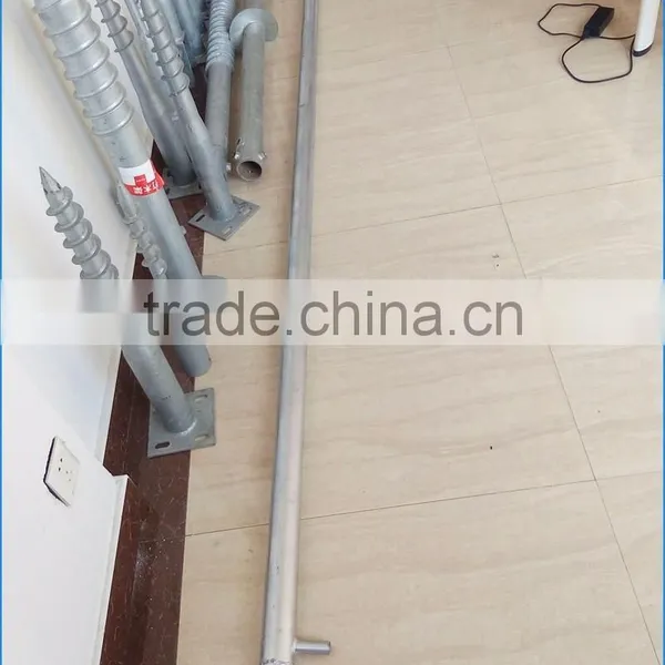Hot Dip Galvanized Ground Screw Anchor From Professional Factory photo-4