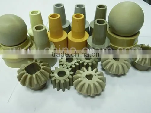 Good Wear Resistance Industrial Nylon(PA) Plastic Worm Gears photo-2