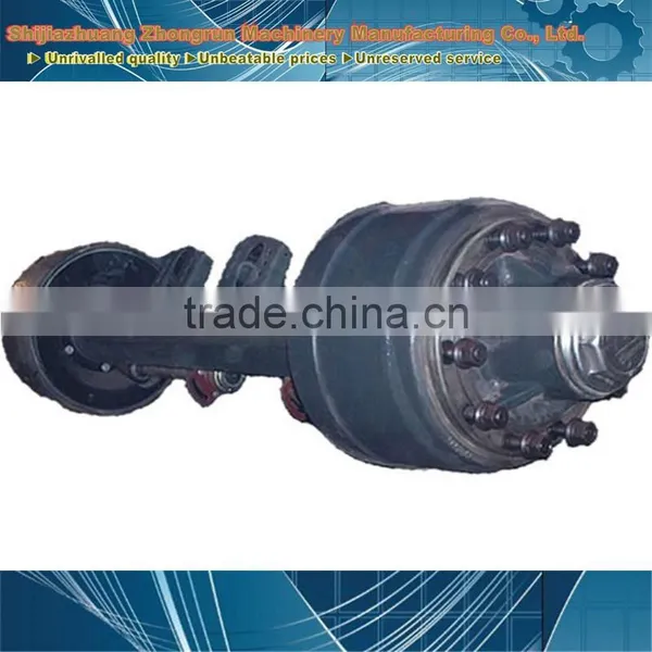 Trailer Parts Germany 12T Low Flat Semi-truck Axle For Heavy Vechicle Trailer photo-2