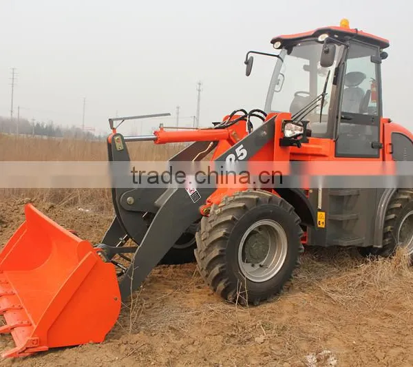 Everun Brand New 2.5Ton Small Wheel Loader With Multi-function Attachments photo-3