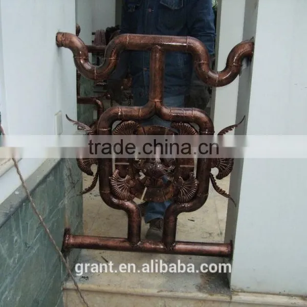 Cast Iron Metal Arts and Craft for Home Decoration the Father and Son Fishing Figurines photo-4