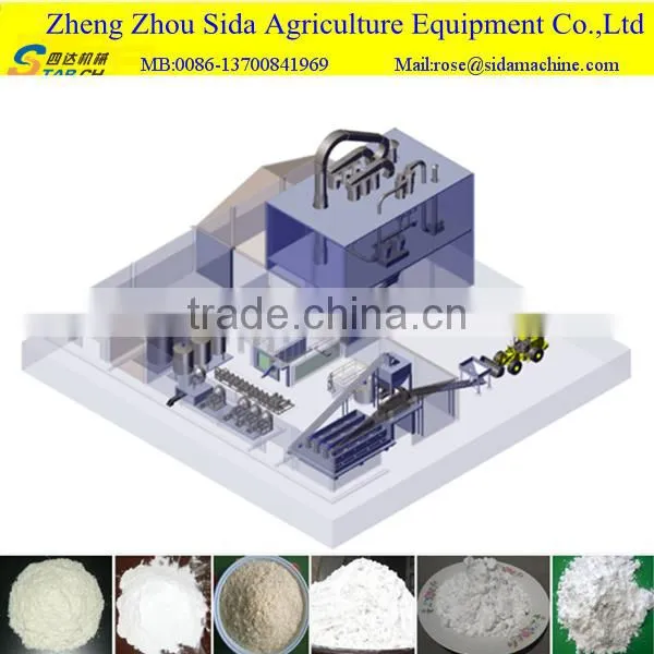 Full-Auto Yam Starch Processing Machinery In Africa photo-5