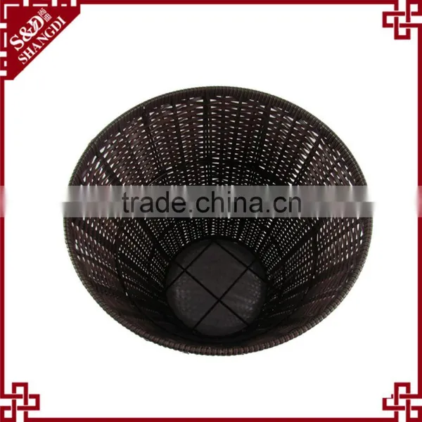 Wholesales Supermarket PE Rattan Plastic Display Stand for Fruit Vegetable photo-3
