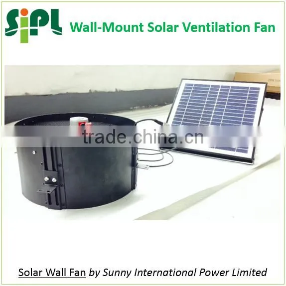 Vent Goods 20w 24v Brushless Motor Attic Venting Fans Roof Mounted Industrial Exhaust Fan Flexible Solar Penel photo-3